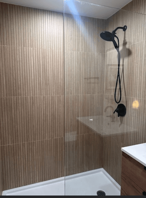 new one-day shower